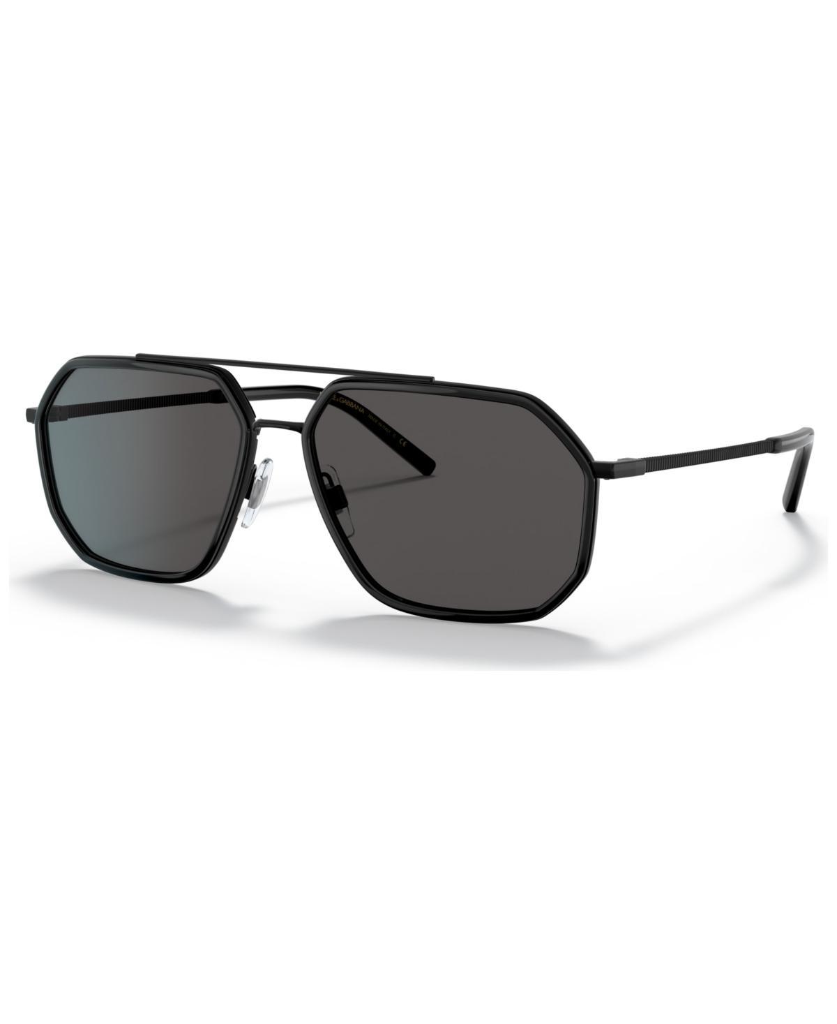 Dolce&Gabbana Mens Sunglasses, DG228560-x Matte, Black Product Image