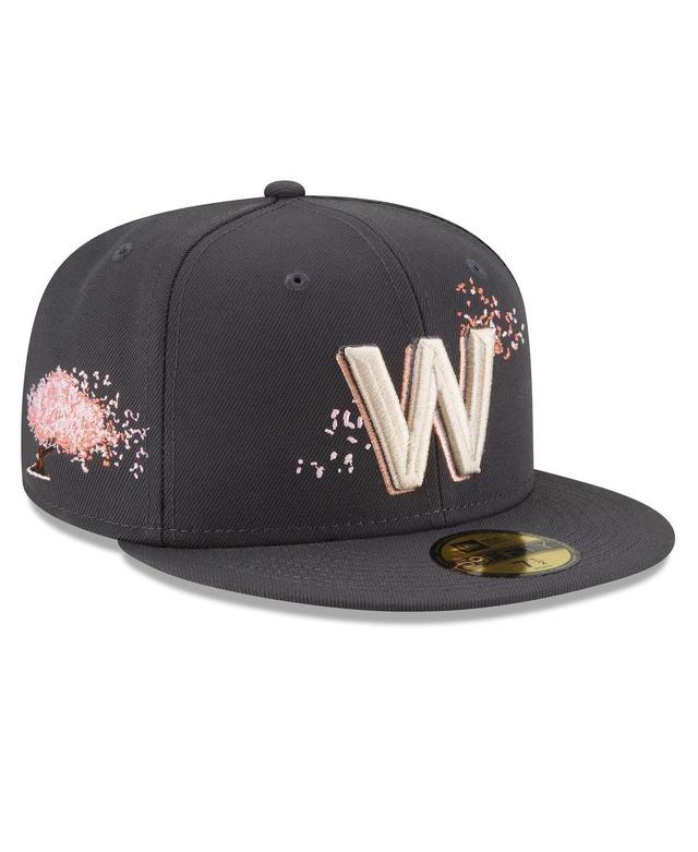 Mens New Era Graphite Washington Nationals 2022 City Connect 59FIFTY Fitted Hat Product Image