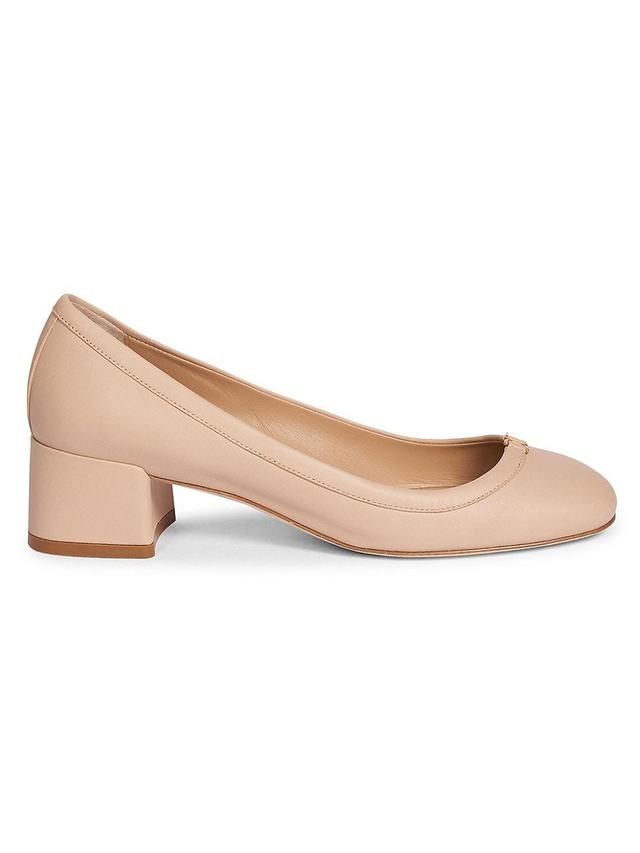 Womens Marcie 50MM Leather Pumps Product Image