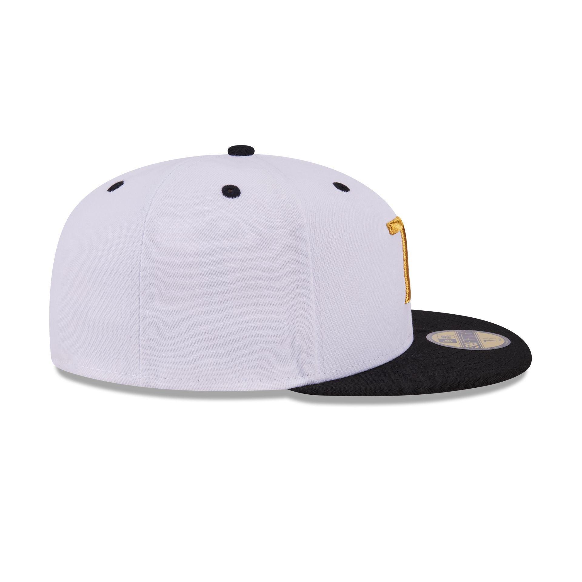 New Era Cap Signature Size 7 3/4 White 59FIFTY Fitted Hat Male Product Image