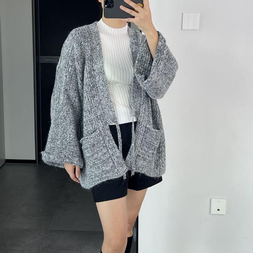 Plain Kimono Oversized Cardigan Product Image