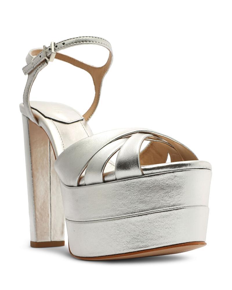 Keefa High Metallic Leather Sandal Product Image