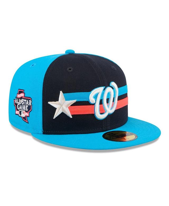 New Era Mens Navy Washington Nationals 2024 Mlb All-Star Game 59FIFTY Fitted Hat Product Image