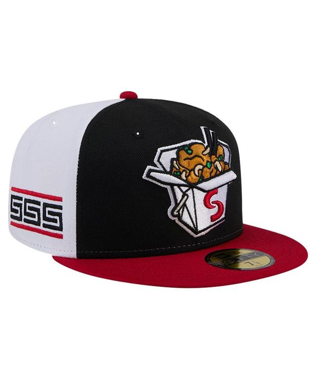 New Era Mens Black Springfield Cardinals Theme Night Cashew Chicken 59FIFTY Fitted Hat Product Image