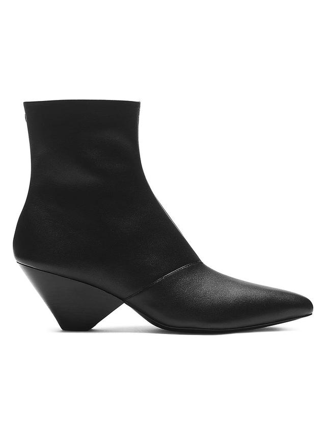 Womens Spire Leather Side-Zip Boots Product Image