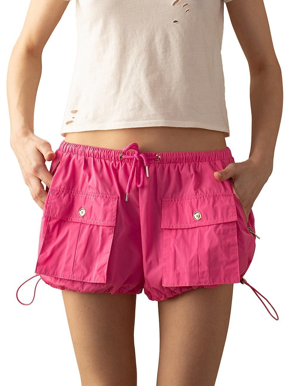 Womens Drawstring Shell Cargo Bloomers Product Image