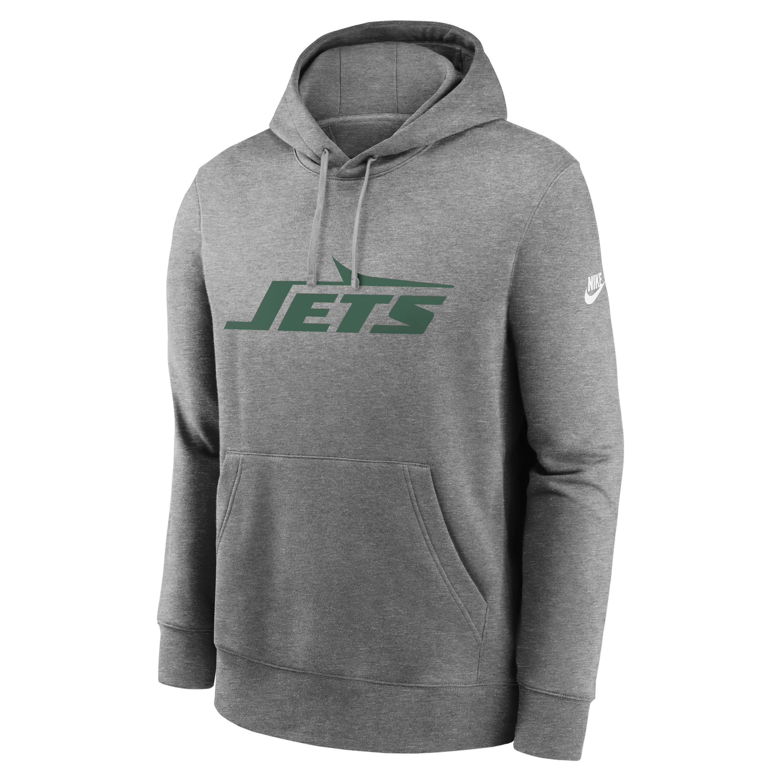 New York Jets Rewind Club Logo Mens Nike Mens NFL Pullover Hoodie Product Image