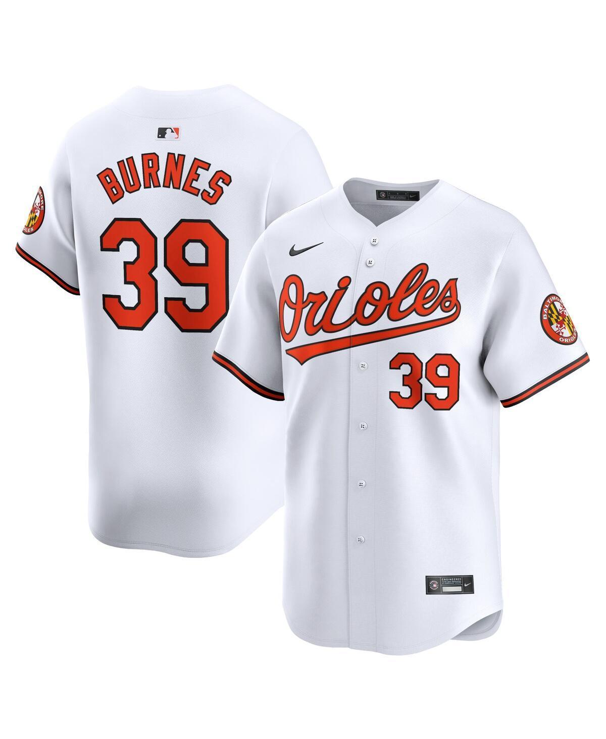 Nike Mens Corbin Burnes White Baltimore Orioles Home Limited Player Jersey - White Product Image