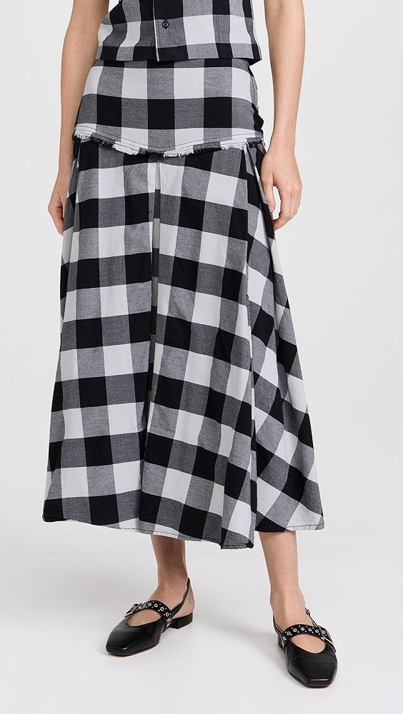 NSF Coleen Plaid Skirt | Shopbop Product Image