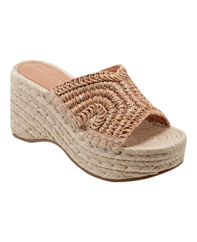 Marc Fisher Ltd. Womens Zakki Woven Espadrille Wedge Sandals Product Image