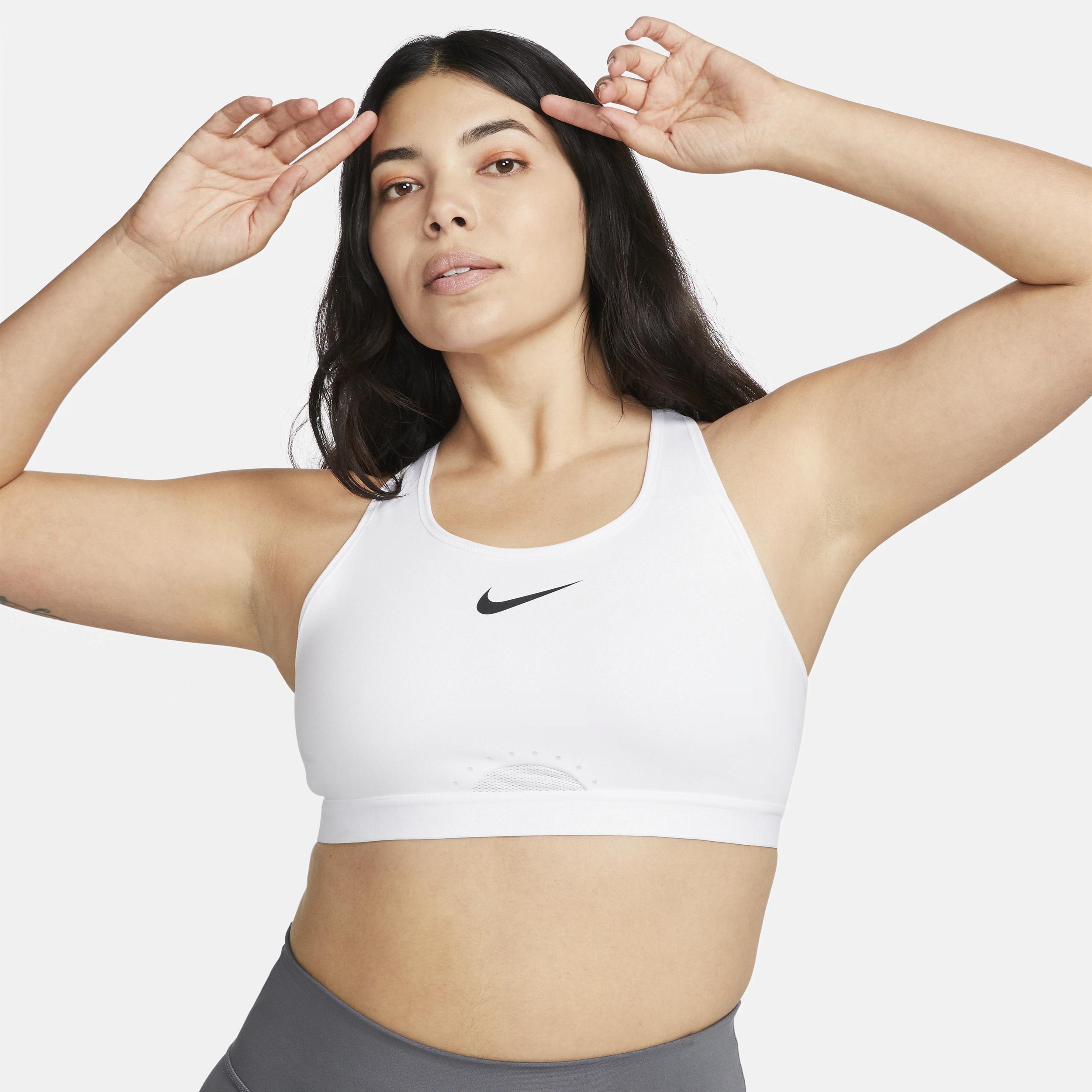 Nike Women's Swoosh High-Support Non-Padded Adjustable Sports Bra Product Image