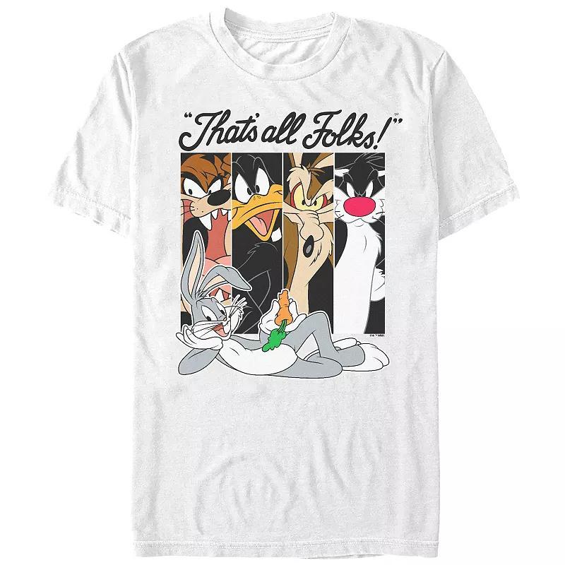 Mens Looney Tunes Bugs Bunny And Friends Graphic Tee Product Image