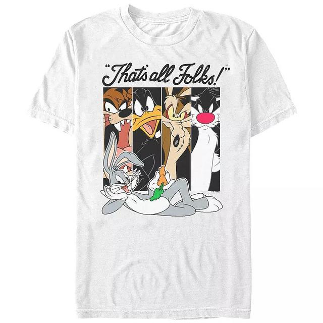 Mens Looney Tunes Bugs Bunny And Friends Graphic Tee Product Image