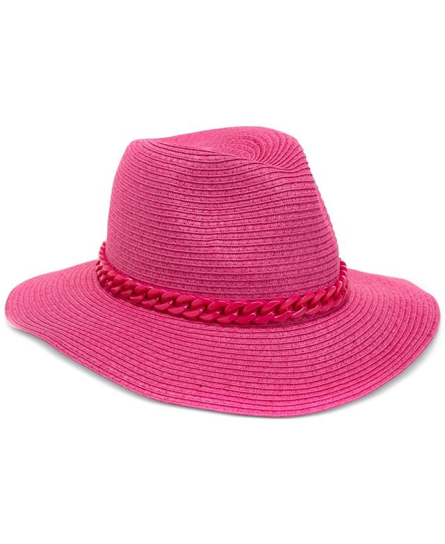 I.n.c. International Concepts Womens Chunky Chain Panama Hat, Created for Macys Product Image