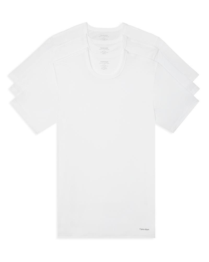 Calvin Klein 3-Pack Slim Fit Cotton Crewneck T-Shirt Product Image