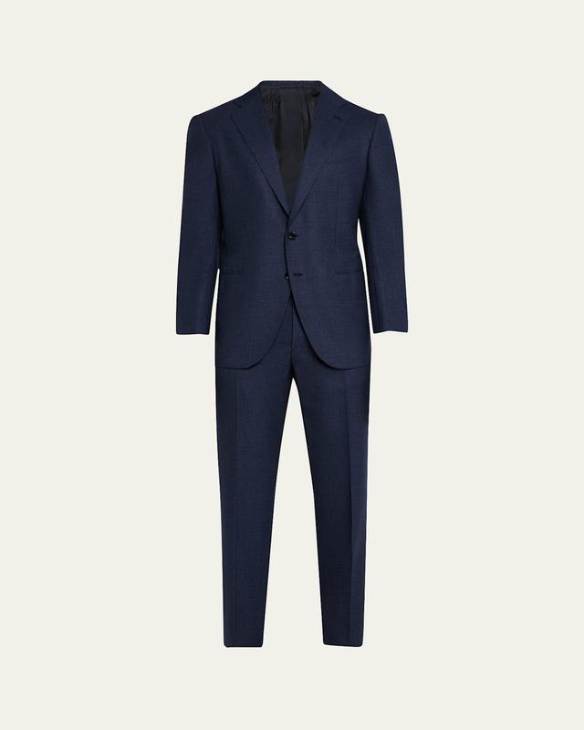 Mens Wool Houndstooth Suit Product Image