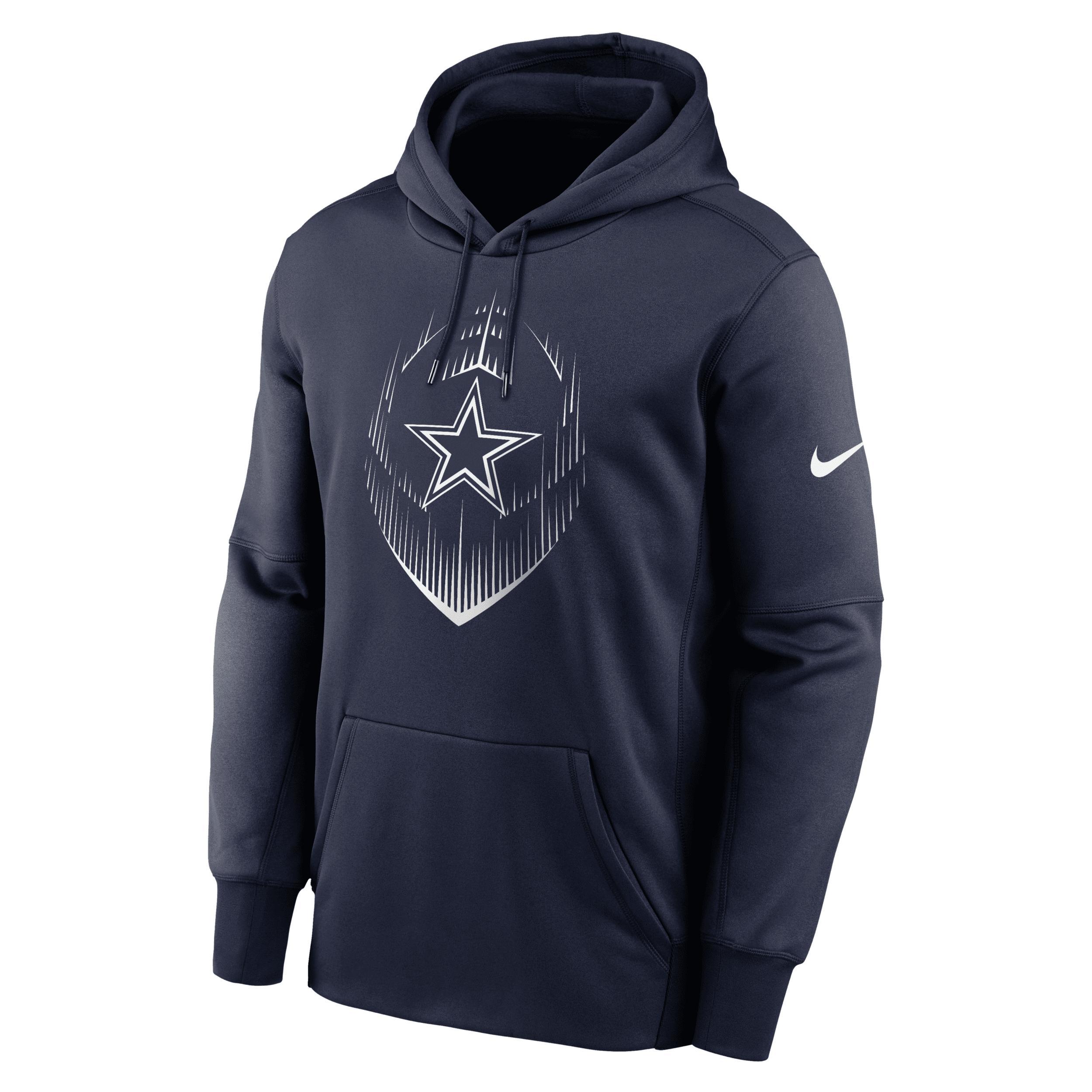 Men's Tampa Bay Buccaneers Icon Men’s Nike Therma NFL Pullover Hoodie Product Image