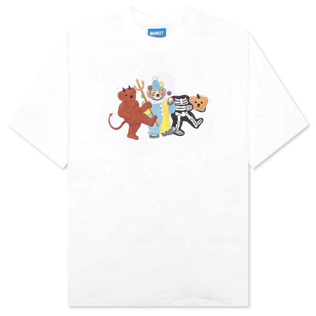 Tricky Bears T-Shirt - White Male Product Image