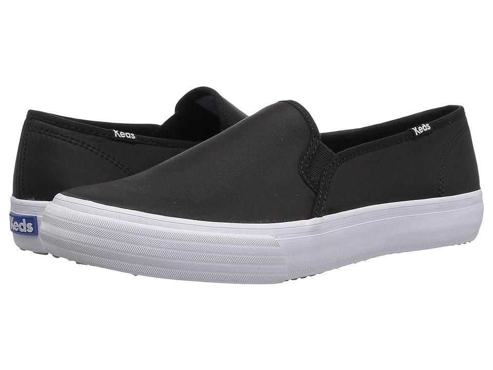 Keds Double Decker Leather Slip On Sneakers Product Image