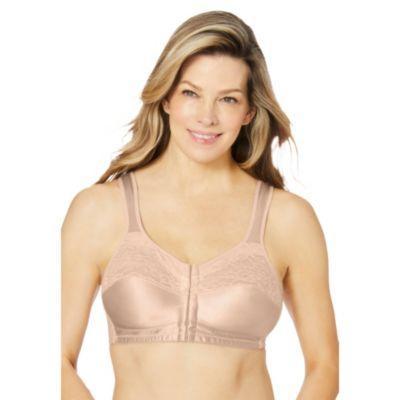 Plus Size Easy Enhancer Front-Close Wireless Bra Product Image