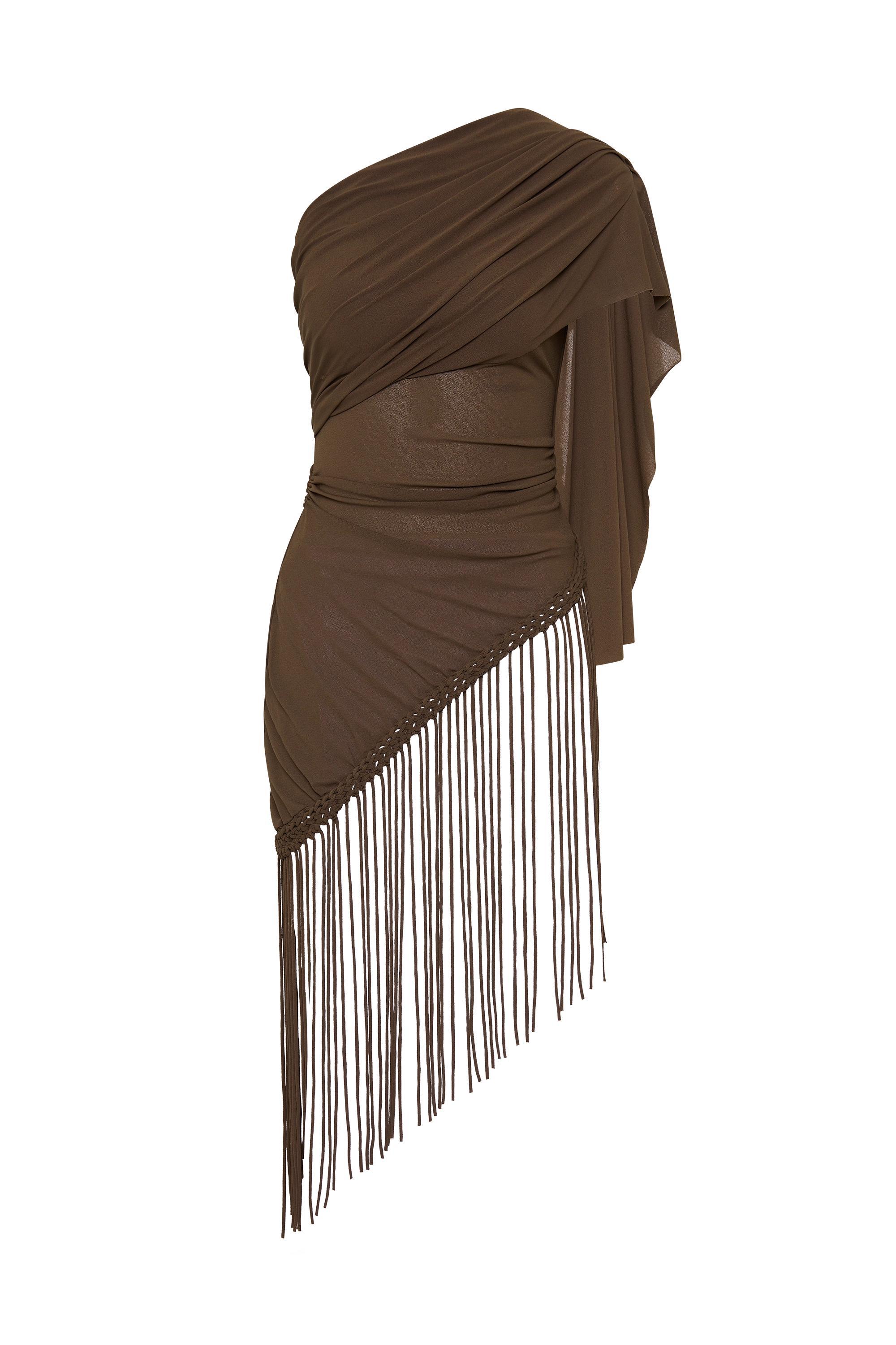 Bodil Top Chocolate Brown Product Image