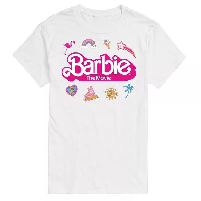 Big & Tall Barbie The Movie Theatrical Movie Logo Graphic Tee, Mens Product Image