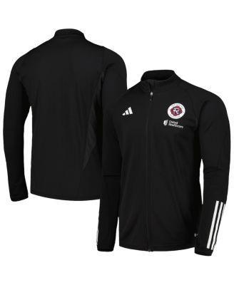 Mens adidas Black New England Revolution 2023 On-Field AEROREADY Full-Zip Training Top Product Image