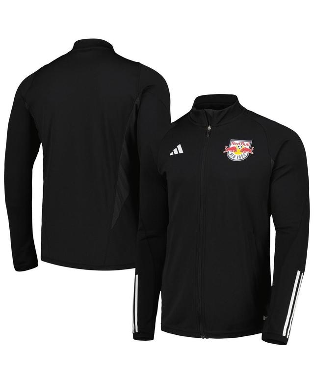 Mens adidas Black New York Red Bulls 2023 On-Field Aeroready Full-Zip Training Top Product Image