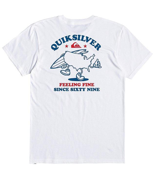 Quiksilver Short Sleeve Surfing USA Graphic T-Shirt Product Image