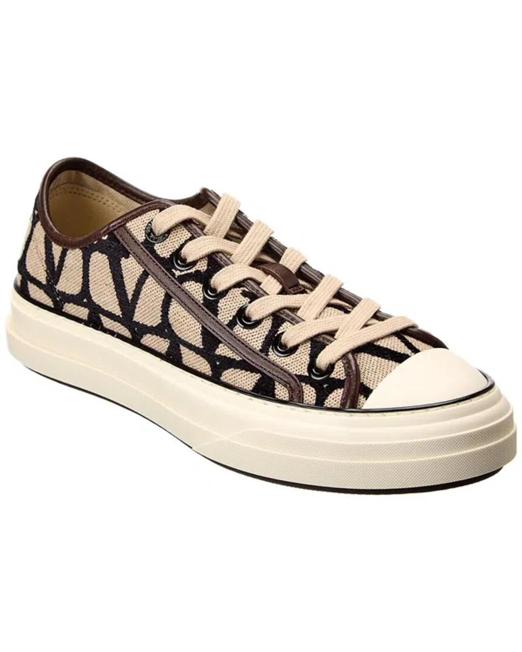 VALENTINO GARAVANI Sneakers Low-top Totaloop In Brown Product Image