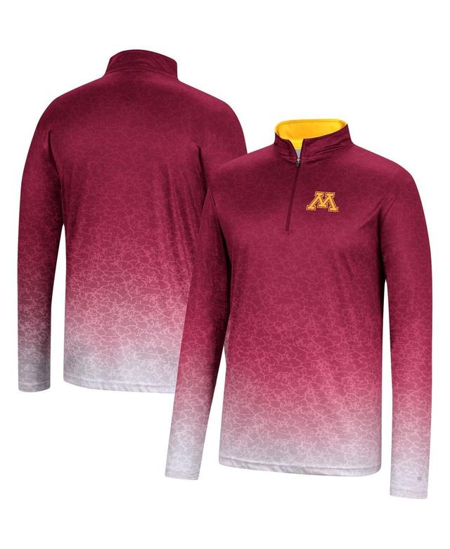 Mens Colosseum Maroon Minnesota Golden Gophers Walter Quarter-Zip Windshirt Product Image