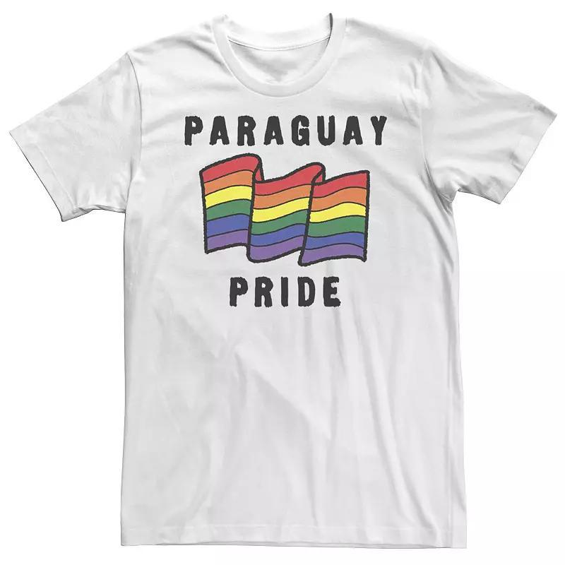 Big & Tall Fifth Sun Paraguay Pride Sketched Flag Tee, Mens Product Image