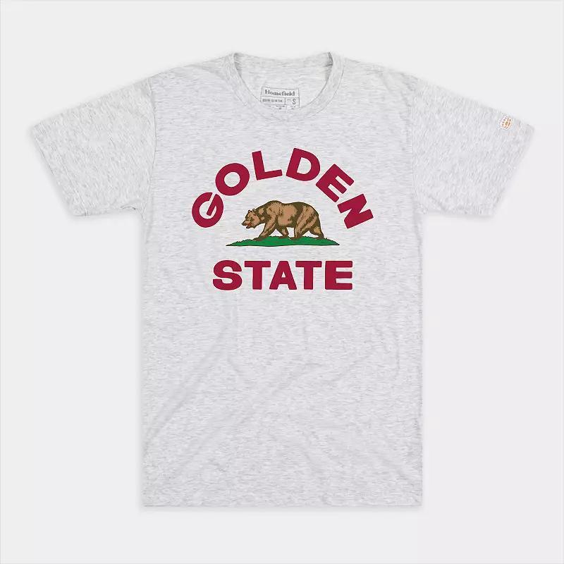 Mens Homefield California Golden State Graphic Tee Grey Product Image