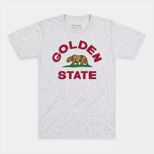 Mens Homefield California Golden State Graphic Tee Grey Product Image