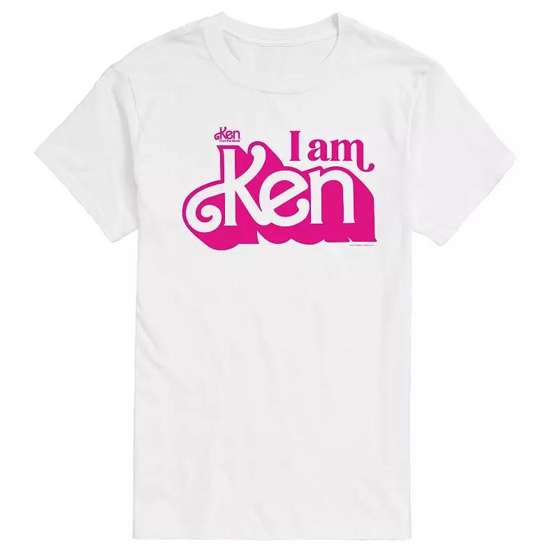 Big & Tall Barbie The Movie I Am Ken Graphic Tee, Mens Product Image