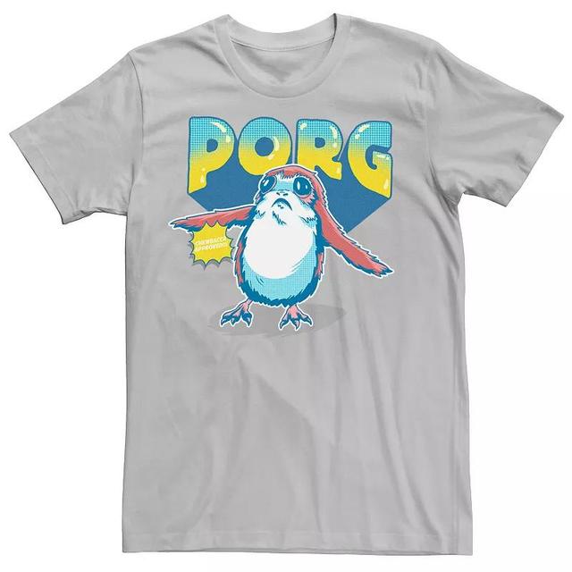 Mens Star Wars Porg Chewbacca Approved Comic Portrait Tee Product Image