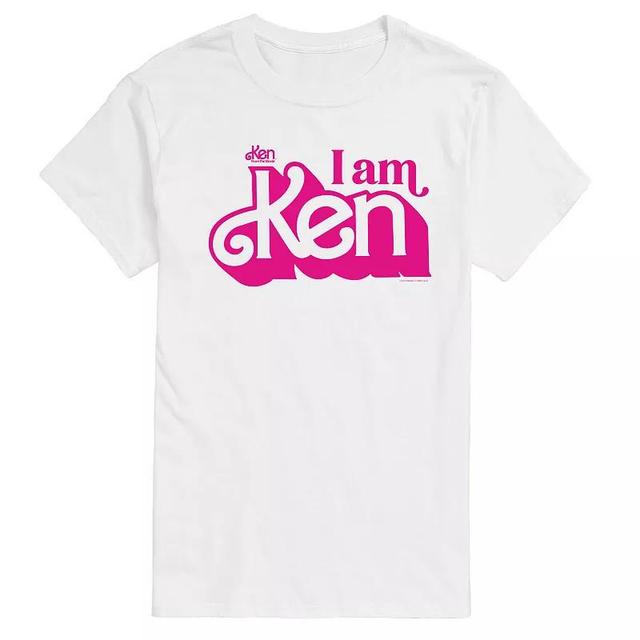 Big & Tall Barbie The Movie I Am Ken Graphic Tee, Mens Product Image