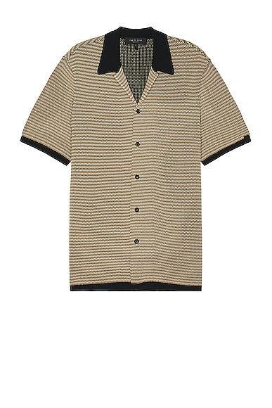 Mens Felix Striped Button-Front Shirt Product Image