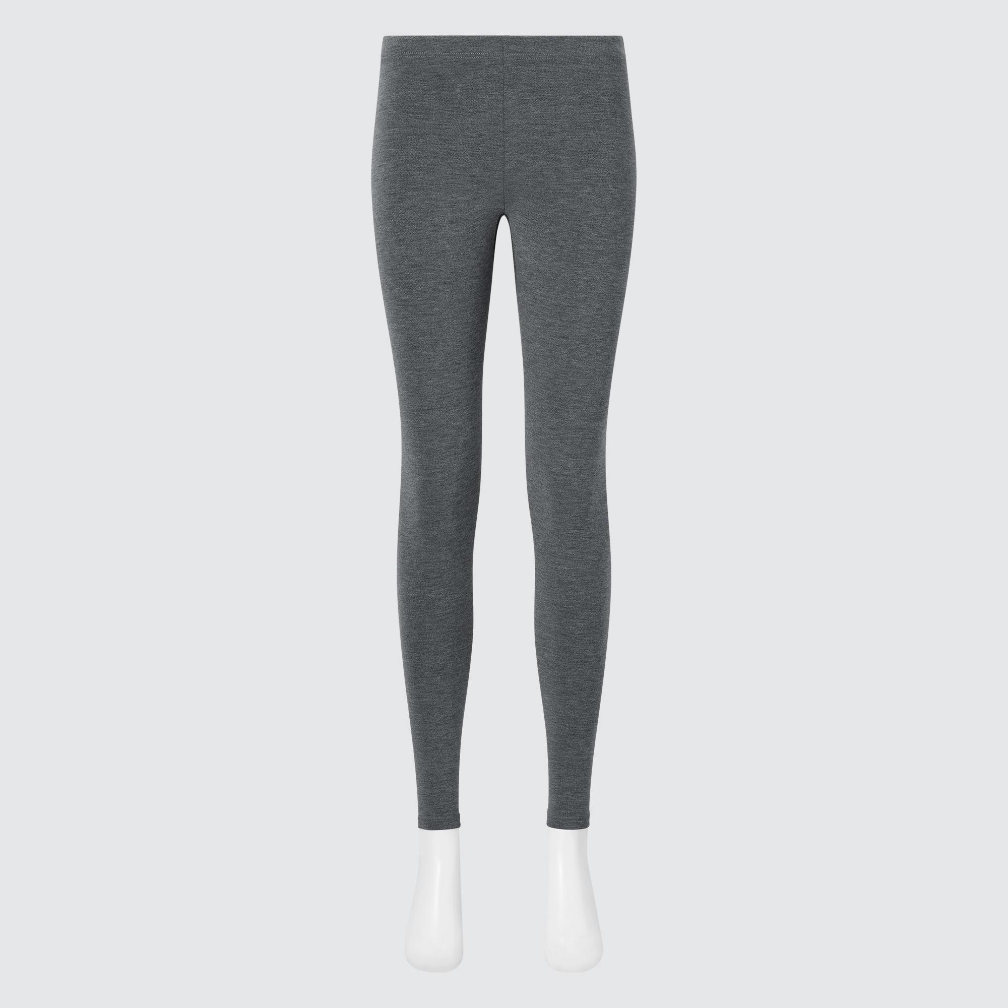 UNIQLO US Women's Heattech Ultra Warm Leggings with Moisture-Wicking Dark Gray 2XL UNIQLO US  2XL  female Product Image