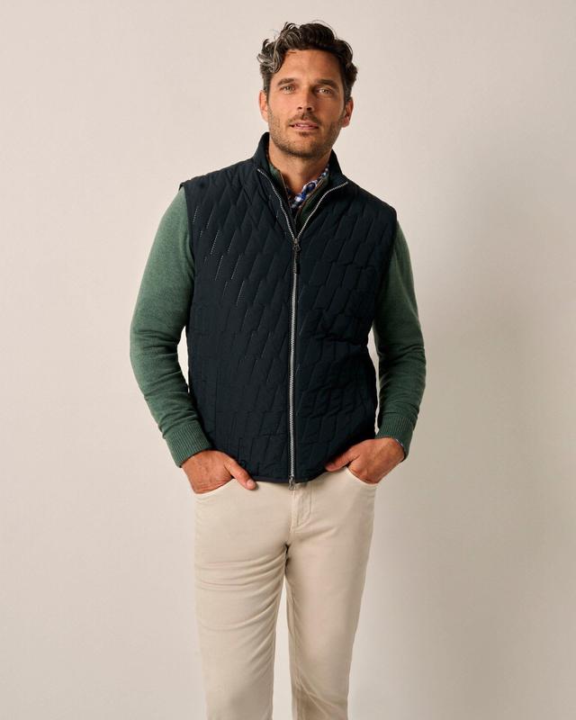 johnnie-O Belfry Quilted Puffer Vest Product Image