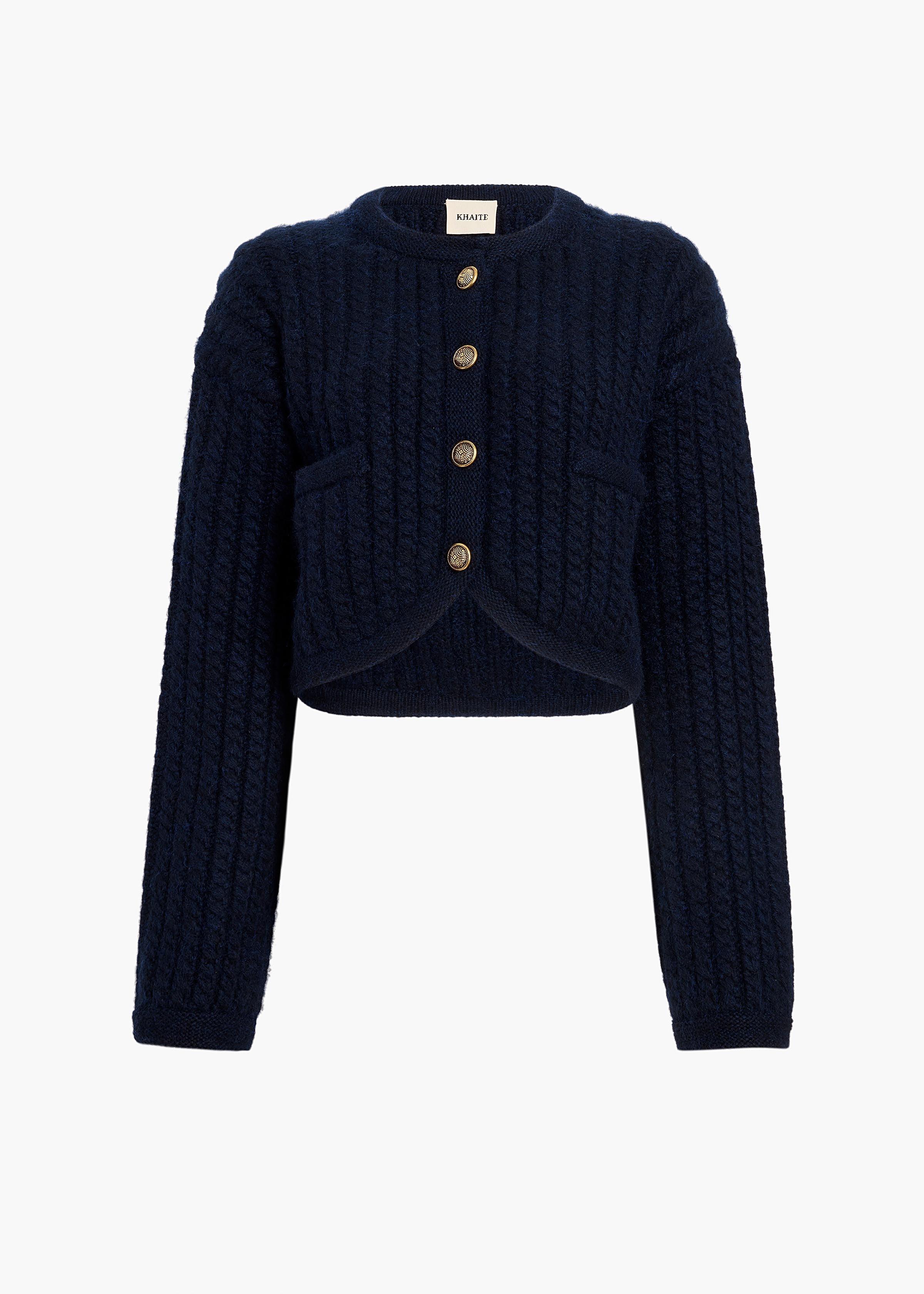 Balser Cardigan in Midnight Product Image