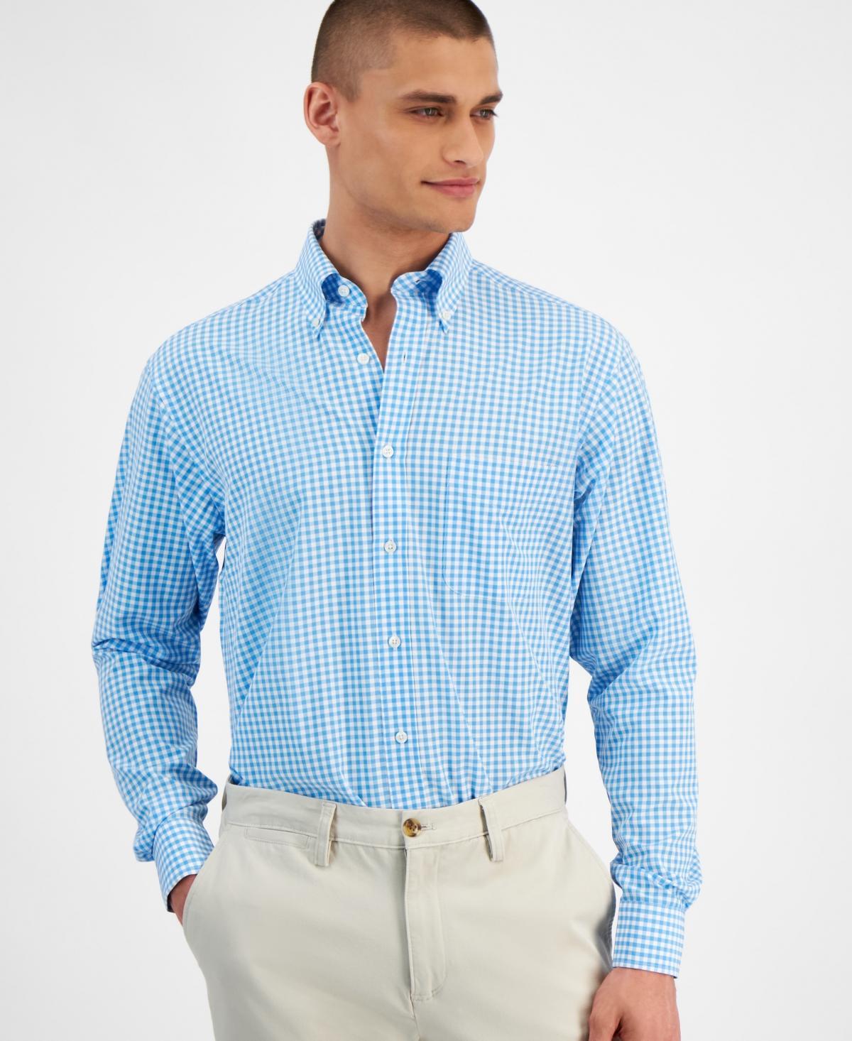 Club Room Mens Regular Fit Traveler Dress Shirt, Created for Macys Product Image