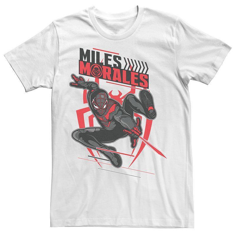 Mens Marvel Spider-Man Miles Morales Action Leap Tee Product Image