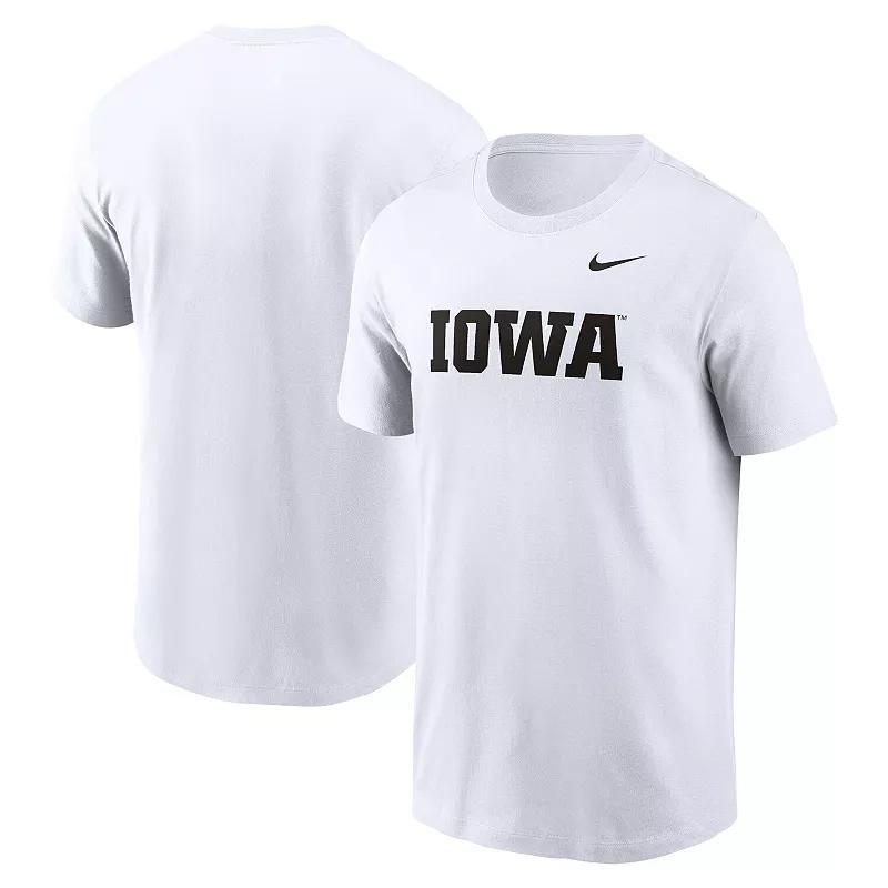 Nike Mens Iowa Hawkeyes Primetime Ever Wordmark T-Shirt Product Image