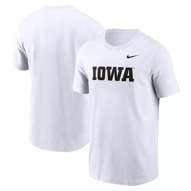 Mens Nike Iowa Hawkeyes Primetime Evergreen Wordmark T-Shirt Product Image