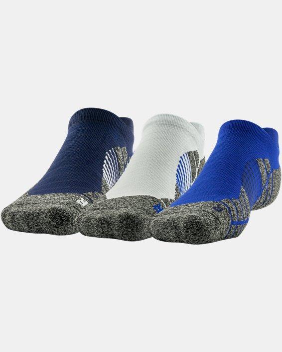 Mens UA Elevated+ Performance No Show Socks 3-Pack Product Image