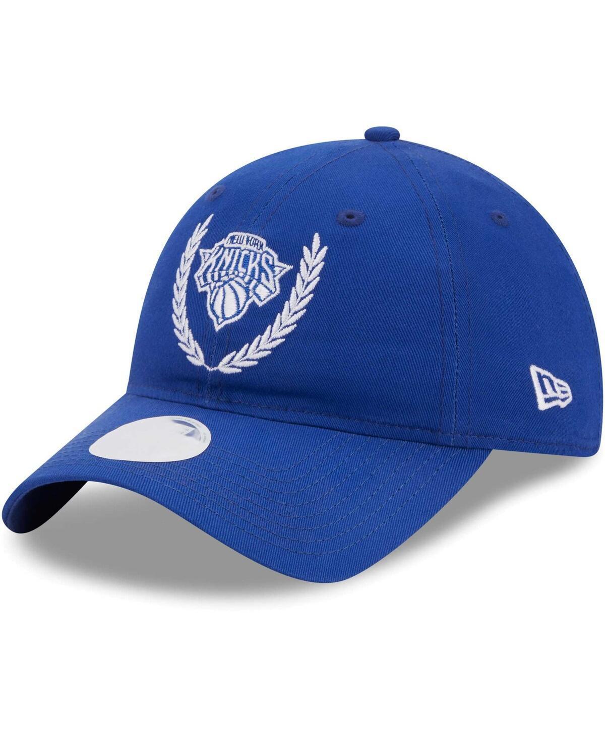 Womens New Era Blue New York Knicks Leaves 9TWENTY Adjustable Hat Product Image