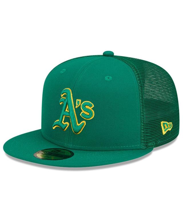 Mens New Era Green Oakland Athletics 2022 Batting Practice 59FIFTY Fitted Hat Product Image