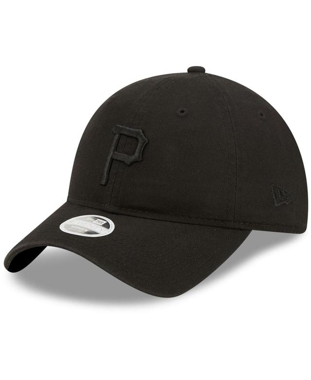 Womens New Era Pittsburgh Pirates Black Core Classic II 9TWENTY Adjustable Hat Product Image