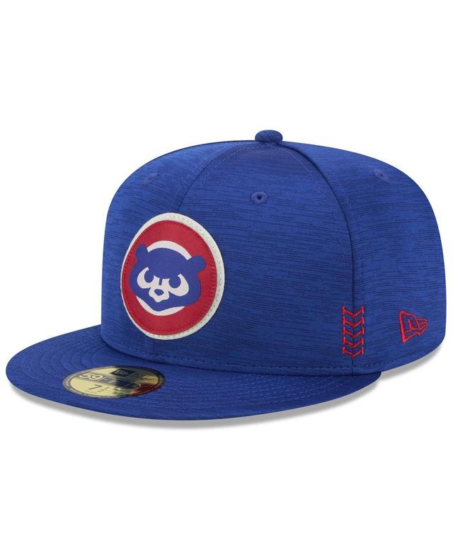 Mens New Era Royal Chicago Cubs 2024 Clubhouse 59FIFTY Fitted Hat Product Image